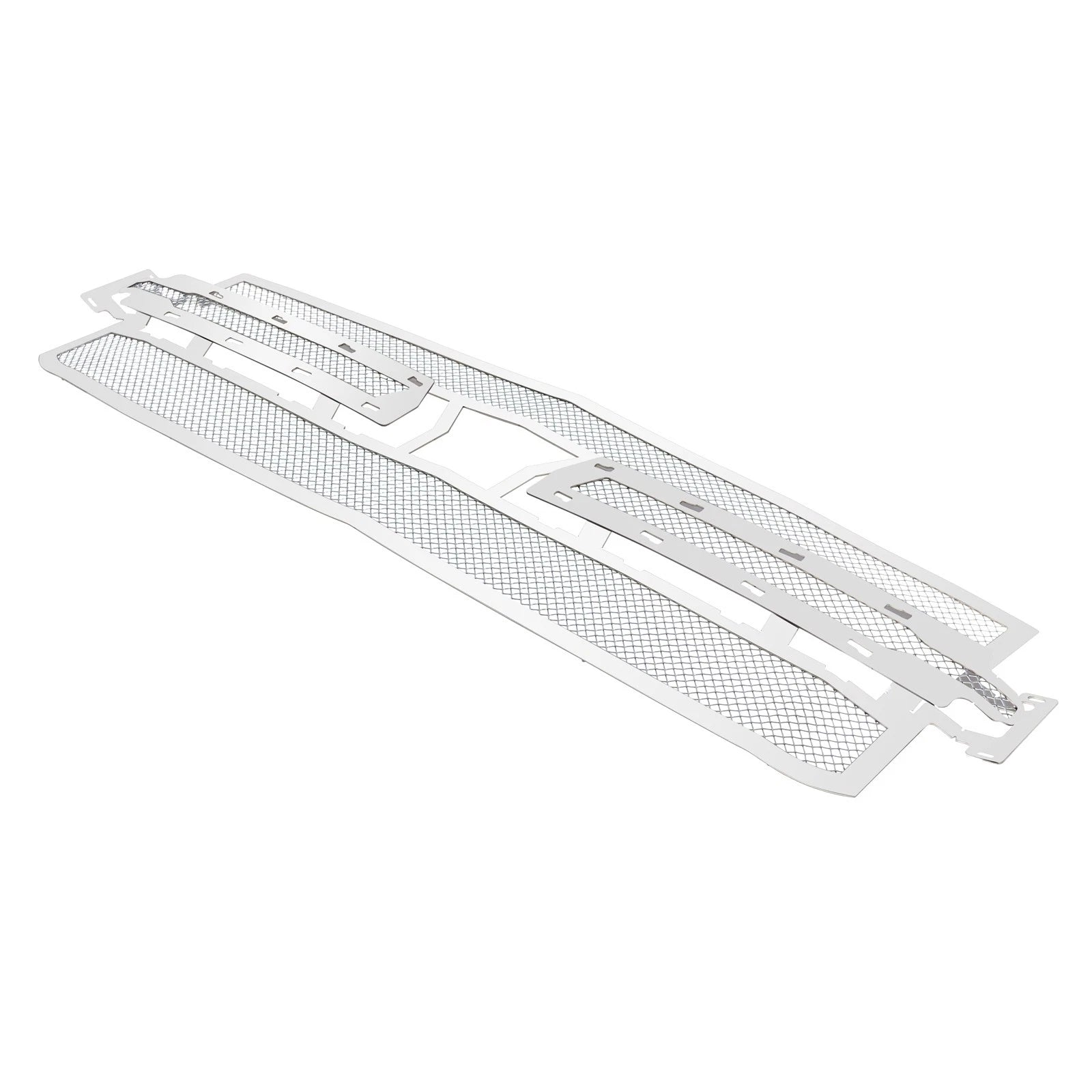 Stainless Chrome Mesh Grille for Chevy Silverado 1500 (2019–2022)
