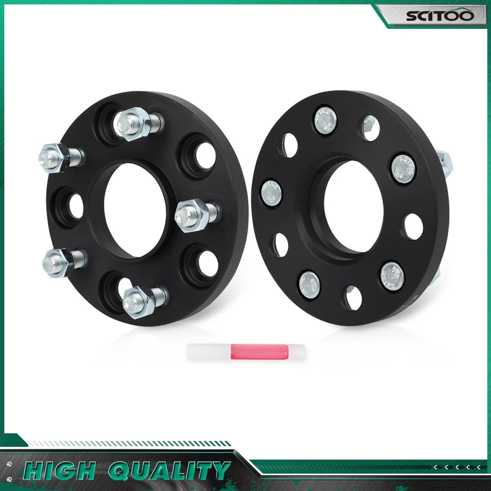 2X 15mm Hub Centric Wheel Spacers 5x4.5 12x1.25 for Infiniti G35 G37 Q50 Q60 Q70 (2003–2020)