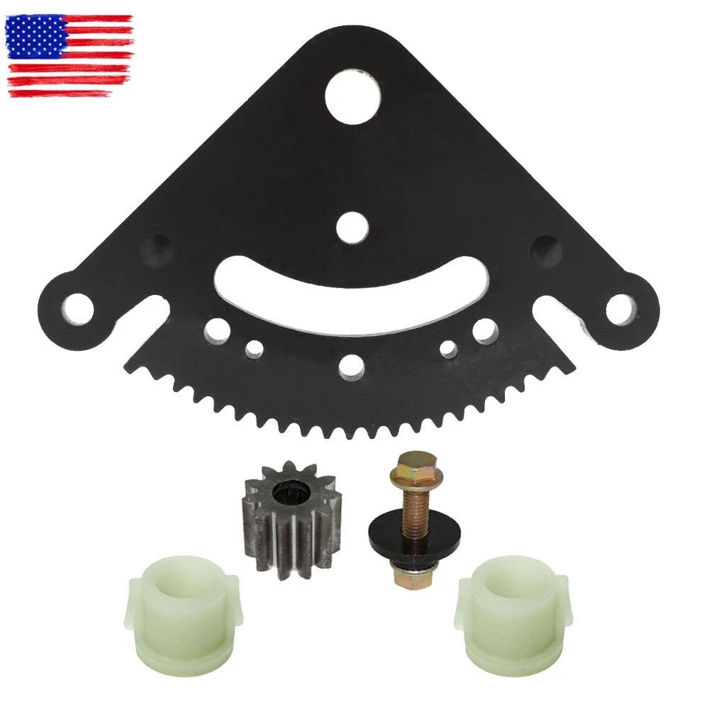 Steering Sector & Pinion Gear with Bushings for John Deere D130 D140 D150 D160 D170