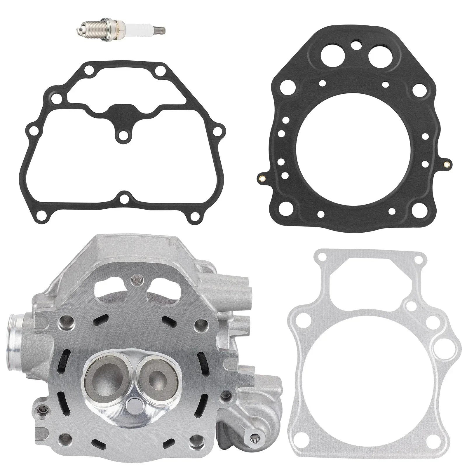 2 x Cylinder Head +Gasket for Honda Rancher TRX420 (2009–2024)