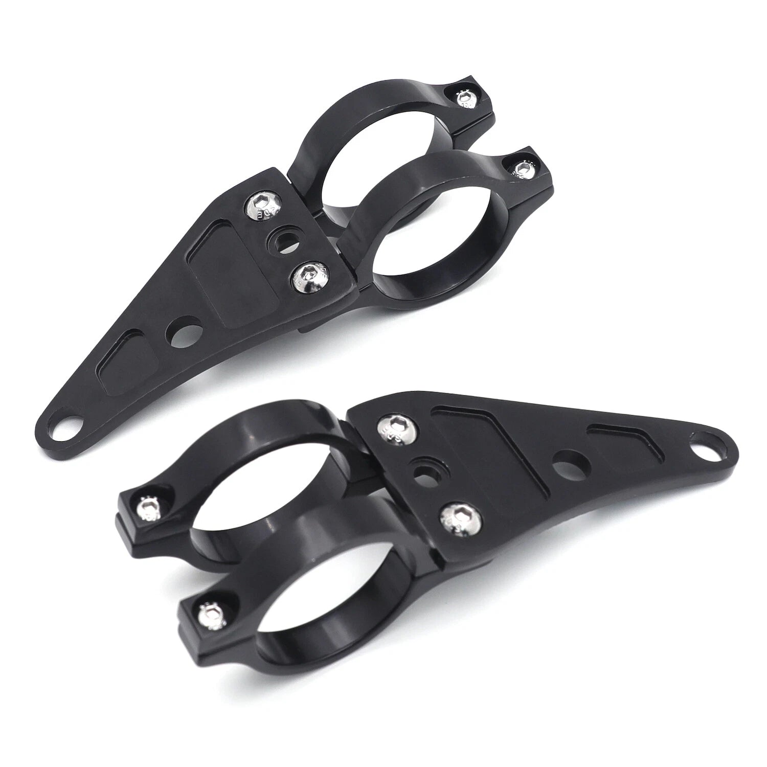 41mm Turn Signal Clamps Headlight Mount Bracket for Harley Honda