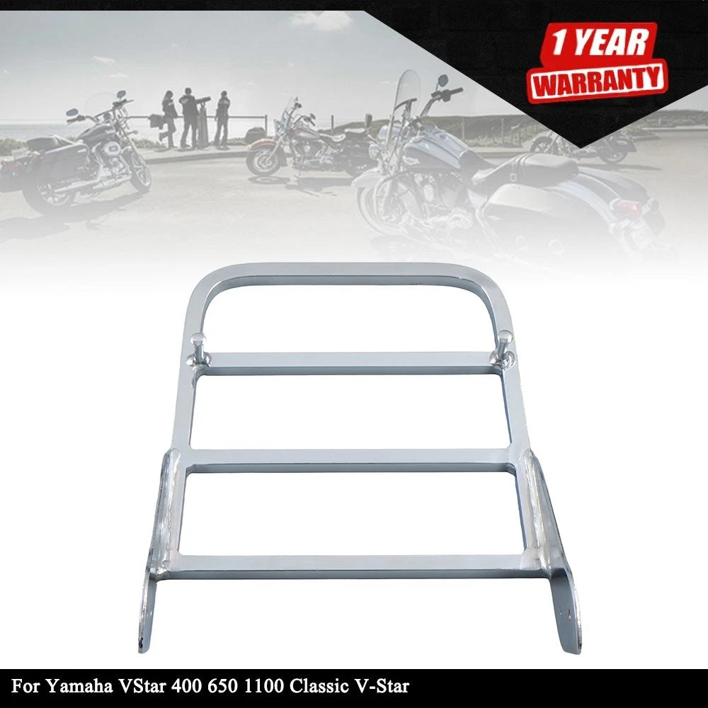 Sissy Bar Luggage Rack for Yamaha VStar 400 650 1100 (2000â2017)