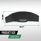 Soft TPE Dash Board Cover for Chevy Camaro Pontiac Firebird (1997–2002)