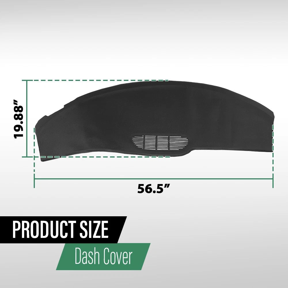 Soft TPE Dash Board Cover for Chevy Camaro Pontiac Firebird (1997–2002)