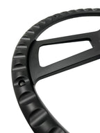 5 Hole Steering Wheel Wrap Black Red for Peterbilt Kenworth Freightliner (18")
