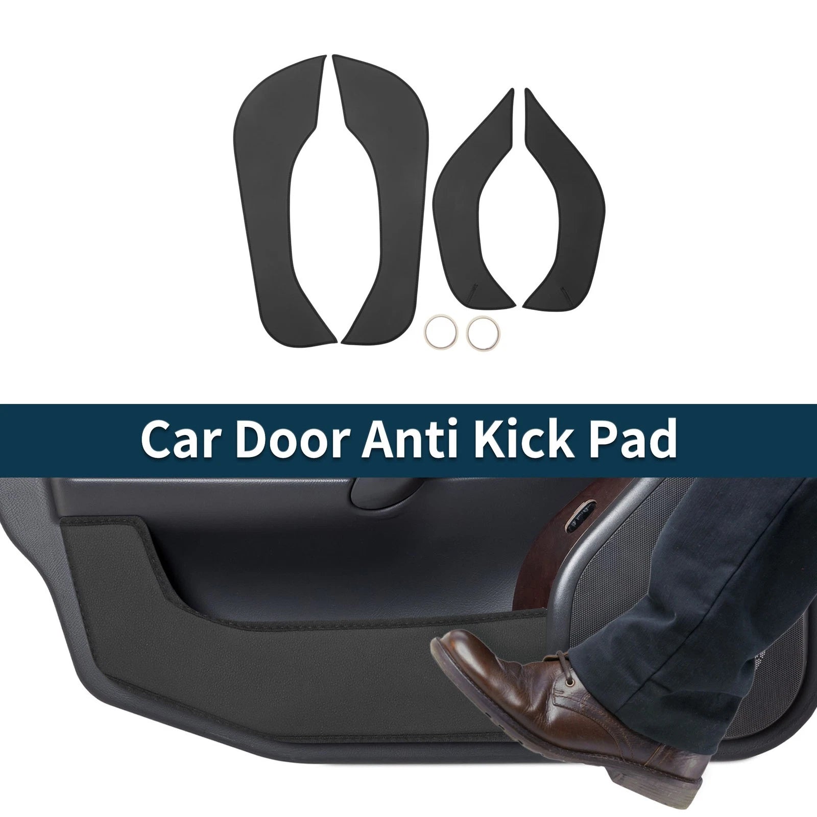 Set of 1 Car Door Anti Kick Pad Sticker Protector for Hyundai IX35 Tucson (2018)