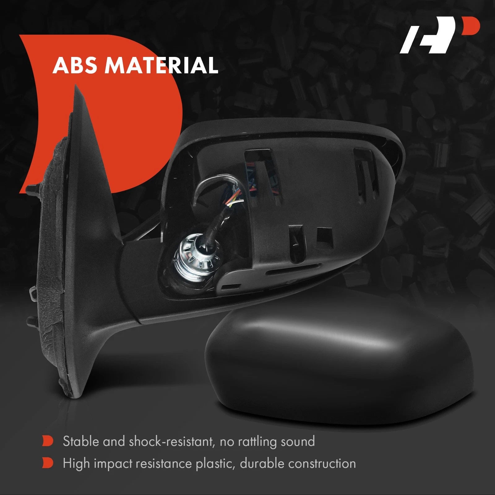 Power Folding Driver Side Mirror for Jeep Cherokee (2014-2018)