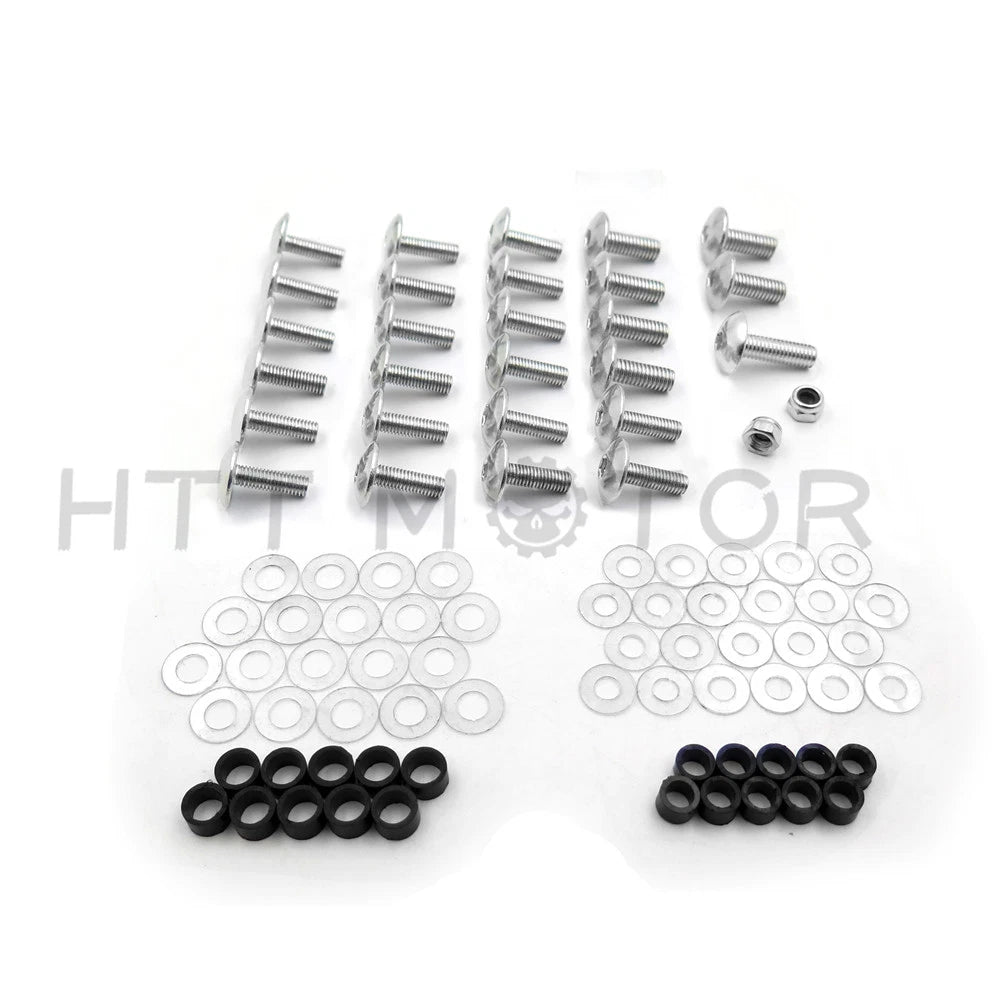 Aluminum Fairing Bolt Kit for Honda CBR 954RR (2002–2003) & 900RR (1993–1999)