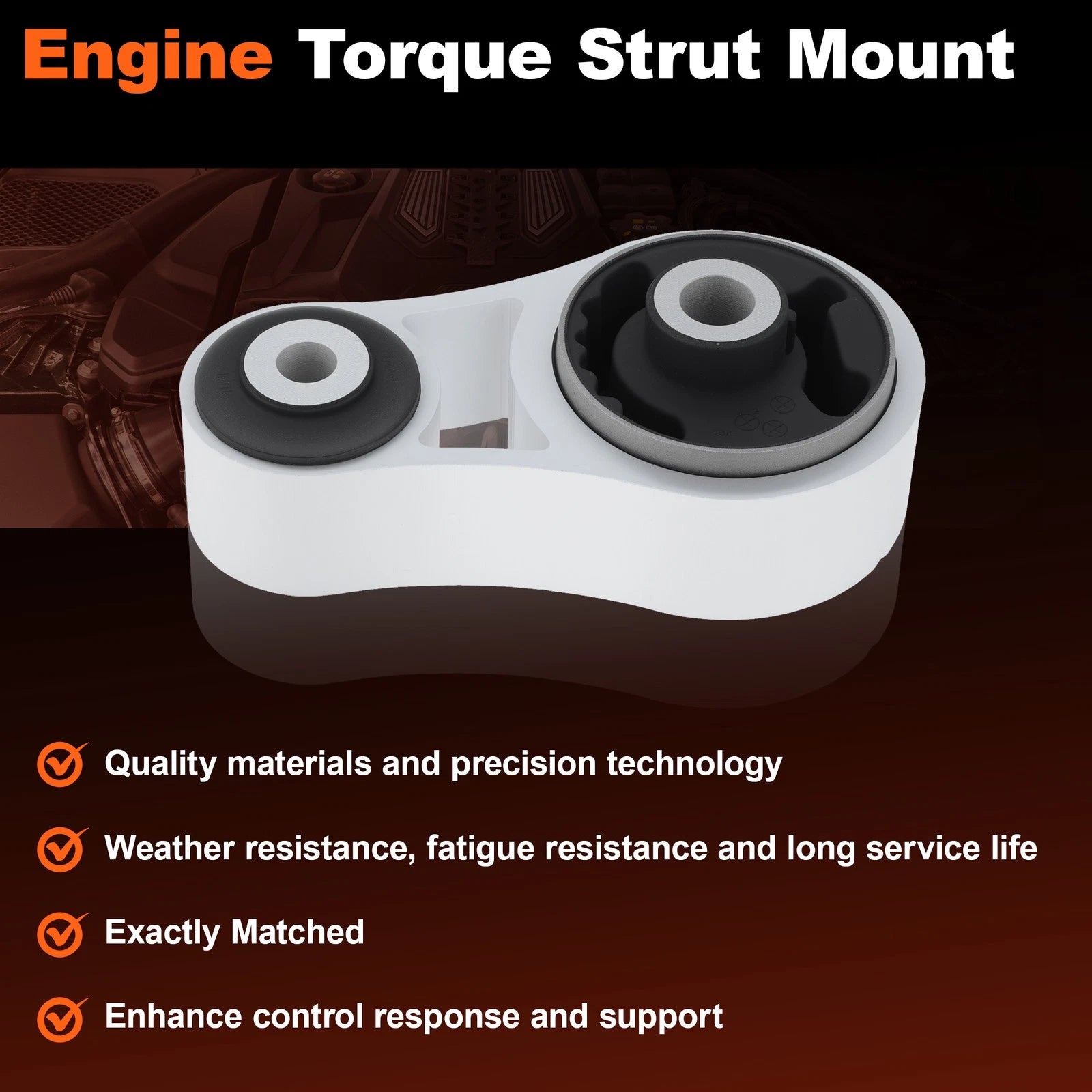 Engine Torque Strut Mount for Mazda CX-7 2.5L (2010–2012) No.TD11-39-040D
