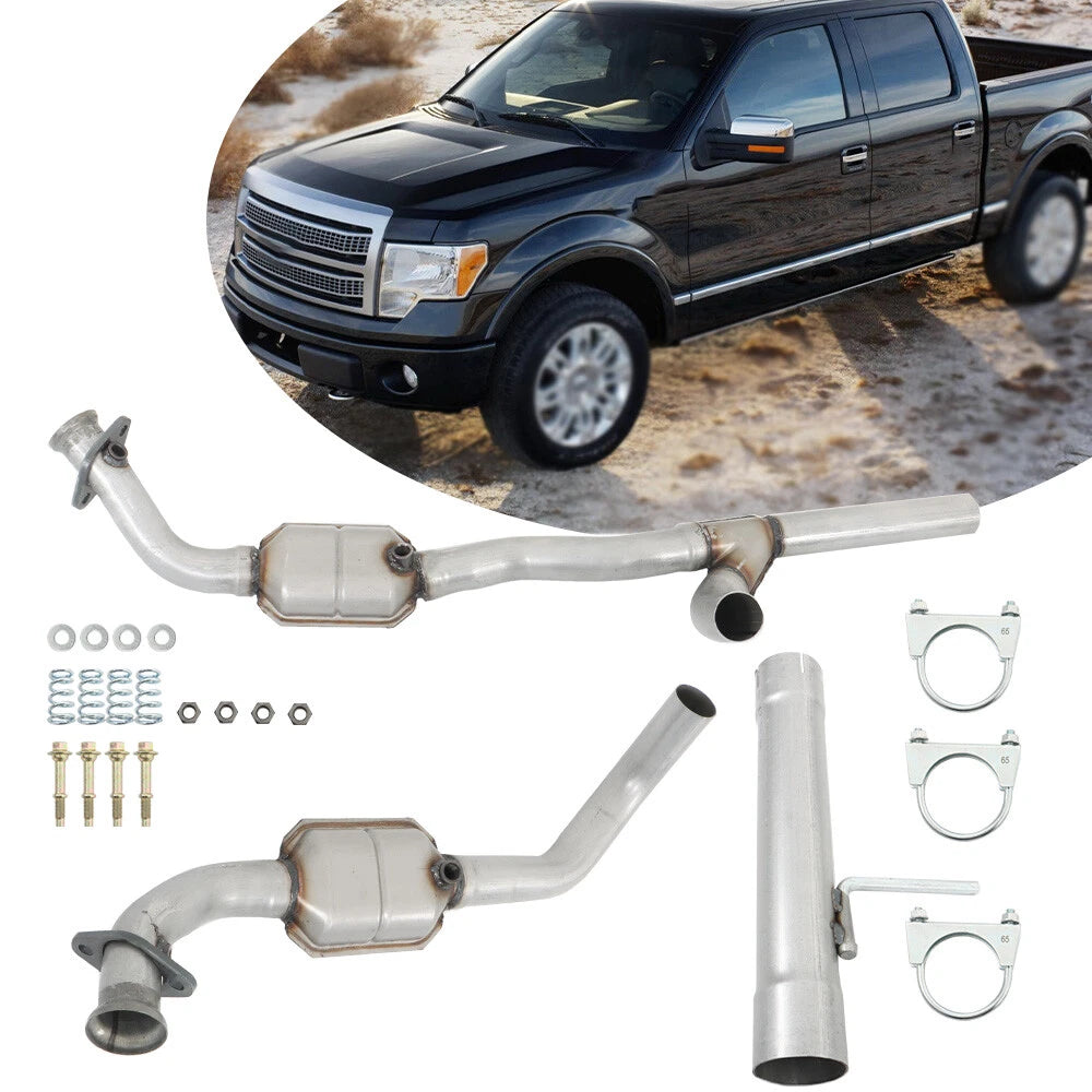 2X Catalytic Converters for Ford F-150 5.4L V8 (2004–2008)