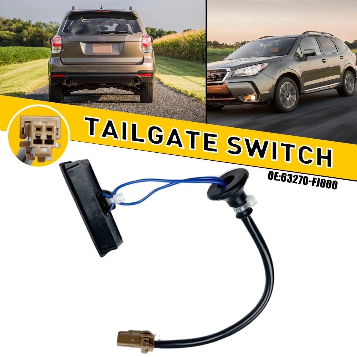 Trunk Tailgate Switch for Subaru Legacy Forester Outback (63270-FJ000)