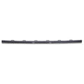Replacement Gray Chrome ABS Plastic Front Center Bumper Cover Molding
