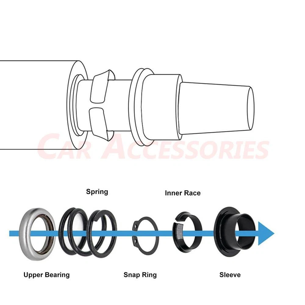 Steering Column Upper Bearing Kit for Ford F150 F250 F350 F450 (1997–2023)
