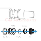 Steering Column Upper Bearing Kit for Ford F150 F250 F350 F450 (1997–2023)