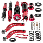 Set of 4 Coilovers + 2 Rear Upper Camber Arms for Honda Civic (2006–2011)