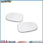 2X Heated Side Mirror Glass for Volvo C30 C70 S40 S60 V50 V70 (2007–2013)