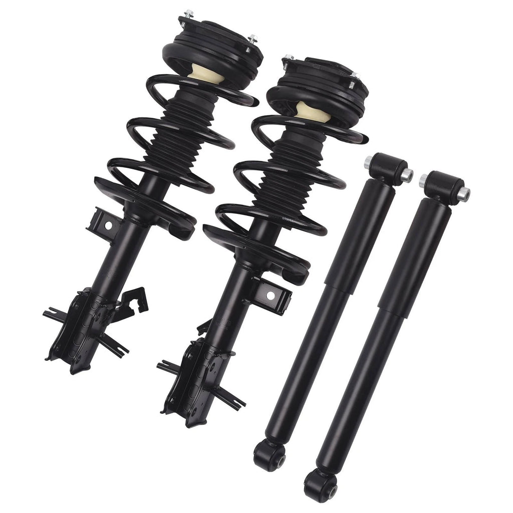 Set of 4 Struts Shocks Assembly for Nissan Sentra (2007-2012)