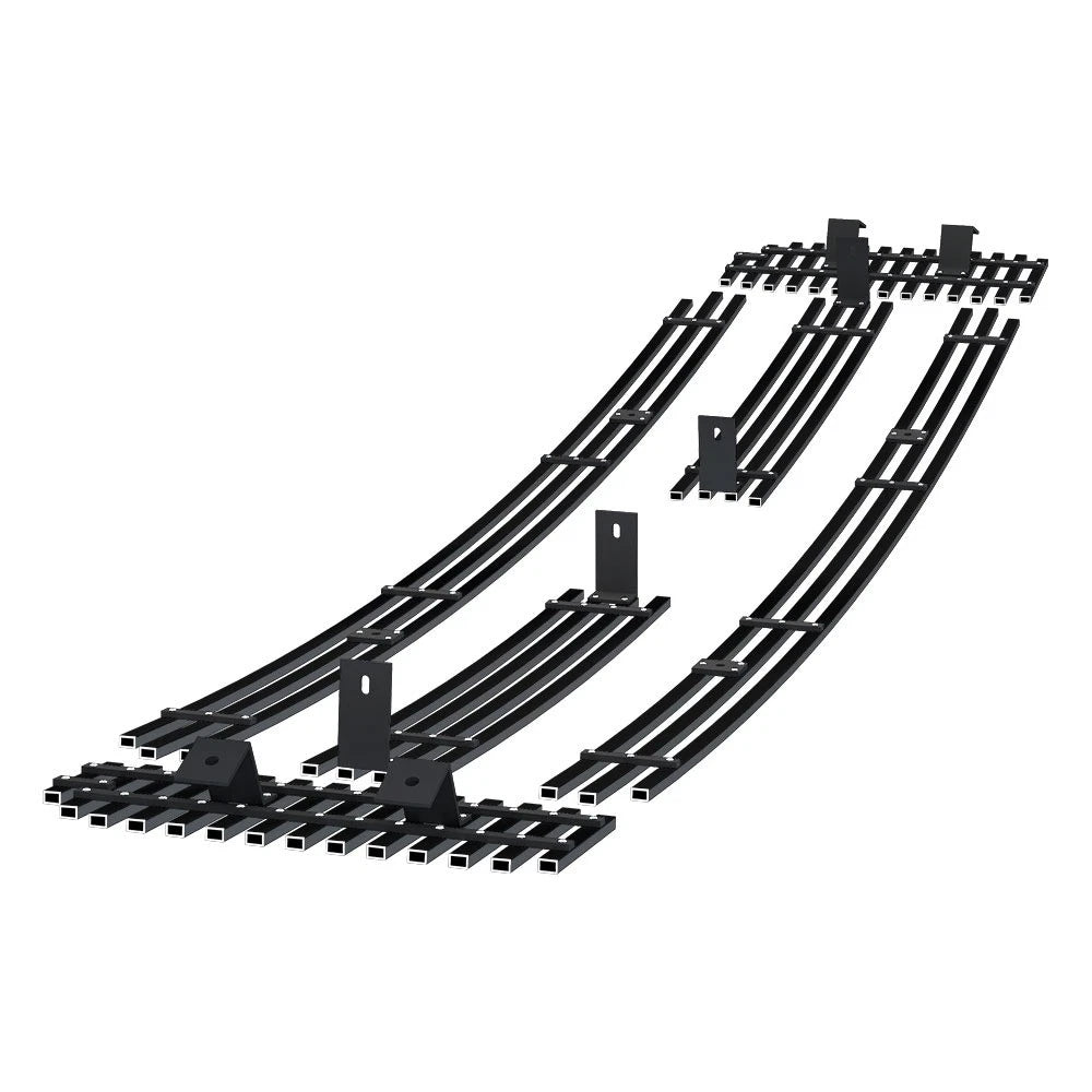 Upper Stainless Black Billet Grille for Ford F250/Excursion (1999-2004)