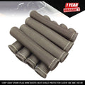 Set of 8 Gray Heat Shield Plug Wire Boots for SBC BBC 350