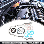 Set of 4 Engine Timing Cover Seal Gaskets TCS 45993 for GM 4.8L 5.3L 5.7L 6.0L