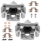 Rear Brake Calipers w/Bracket Pair for Toyota Camry/Solara (2002–2008)