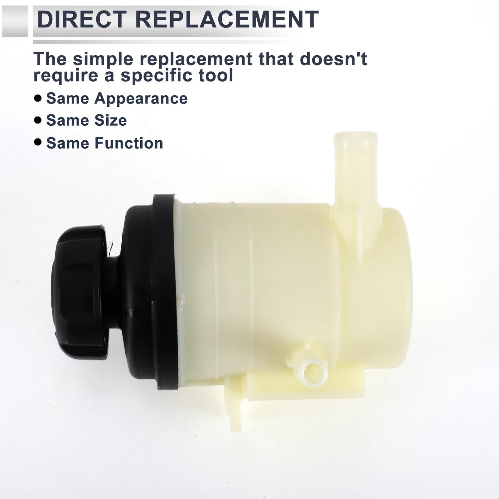 Power Steering Reservoir for Hyundai Sonata (2006–2010) No. 571503K110 Beige