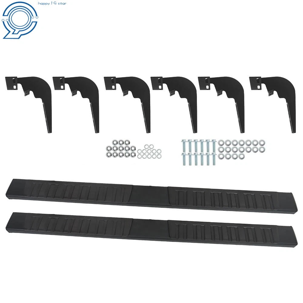 Set of 2 Nerf Bars for Dodge Ram 1500 Crew Cab (2009–2018)
