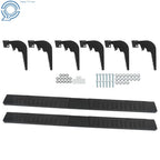 Set of 2 Nerf Bars for Dodge Ram 1500 Crew Cab (2009–2018)