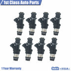 Set of 8 Fuel Injectors for Cadillac Chevrolet GMC (4.8L, 5.3L, 6.0L)