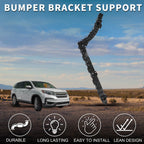 Left Rear Bumper Retainer Bracket No. 71598T1WA01 for Honda CR-V (2015–2016)