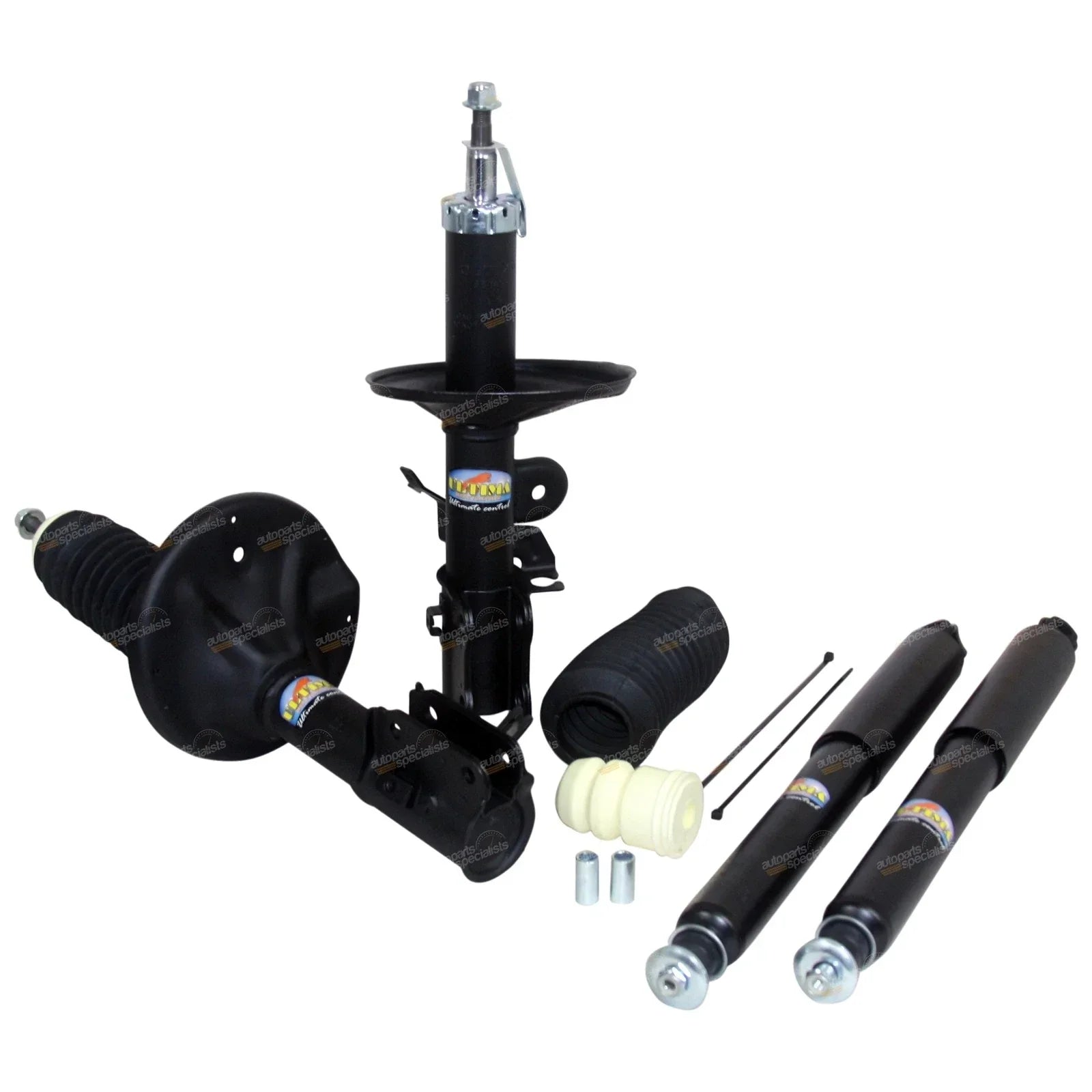 4 Gas Strut Shock Absorbers for Toyota RAV4 (1998–2000)