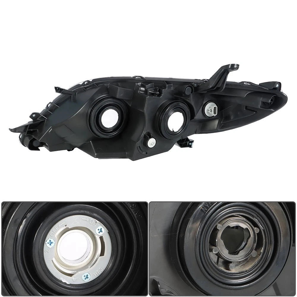 Right Side Headlight for Toyota Sienna (2011â2013) Chrome Housing