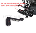 Left Heel Shift Lever Skull Shifter Peg for Harley Touring (2009–2023)