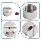 Precision Engineered Metal Fine Trimmer Nut with Gasket for DAIWA PD106, PR100