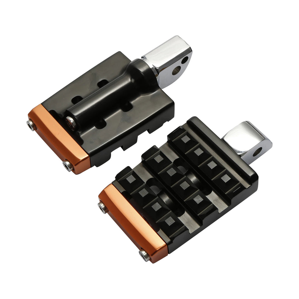 Rear Passenger Footpegs Footrest Mount for Harley Low Rider Street Bob (2018–2024)
