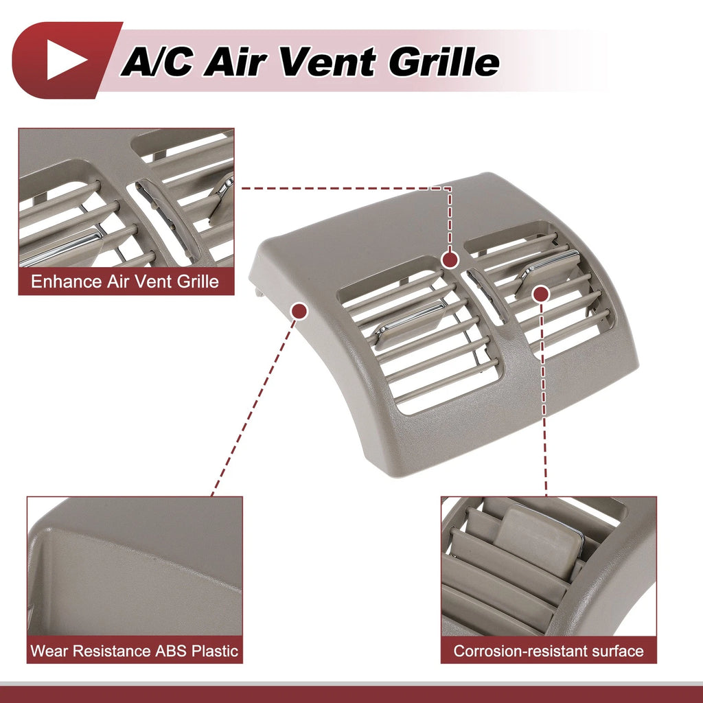 Rear Center Console Air Outlet Vent Grille No. 20483003548N84 for Mercedes-Benz 