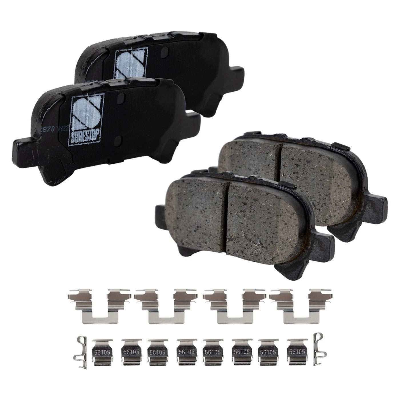 Set of 4 Brake Pads for Toyota Solara Avalon Camry (2006)