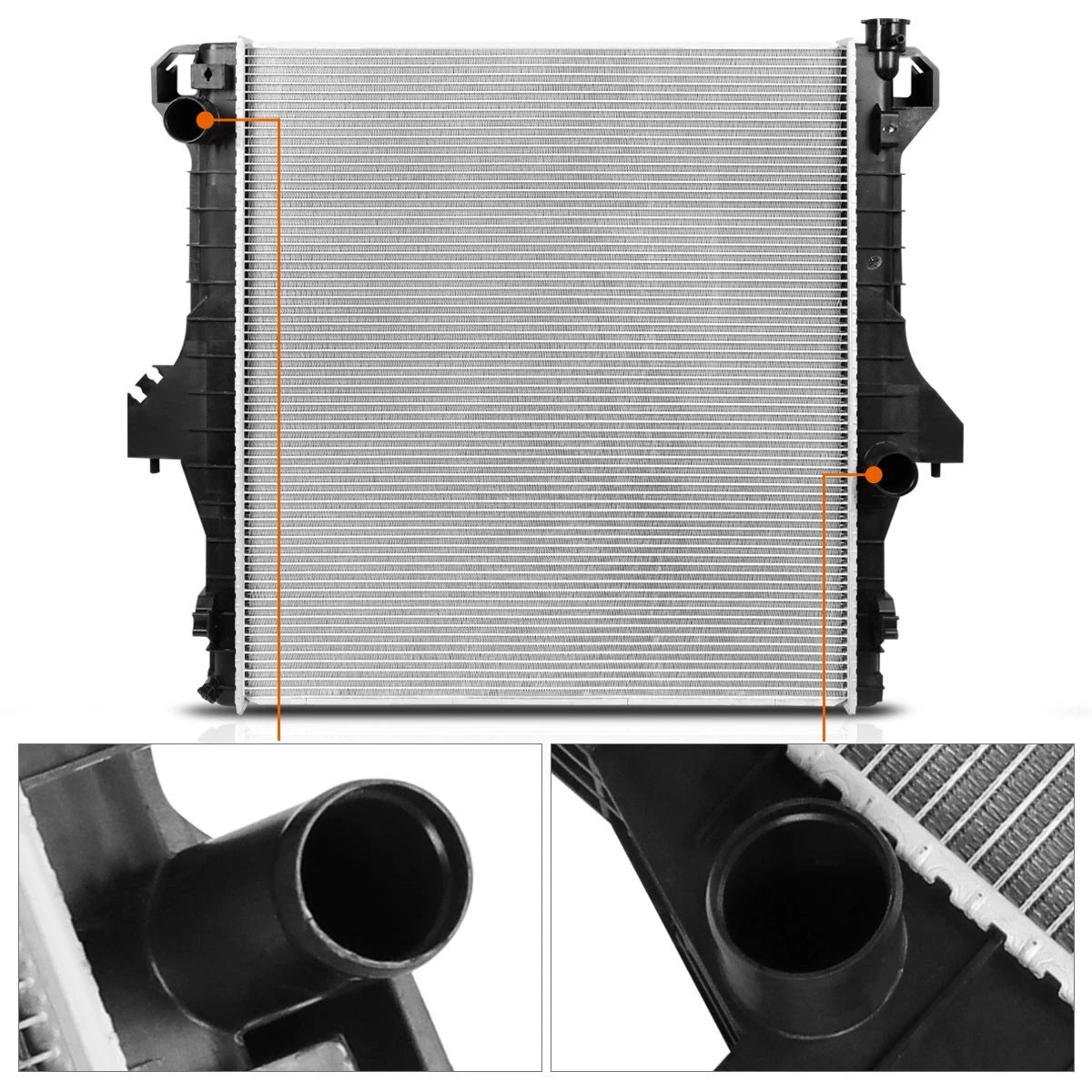 OE Style Aluminum Cooling Radiator for Dodge Ram Truck (2003–2010) DPI-2711