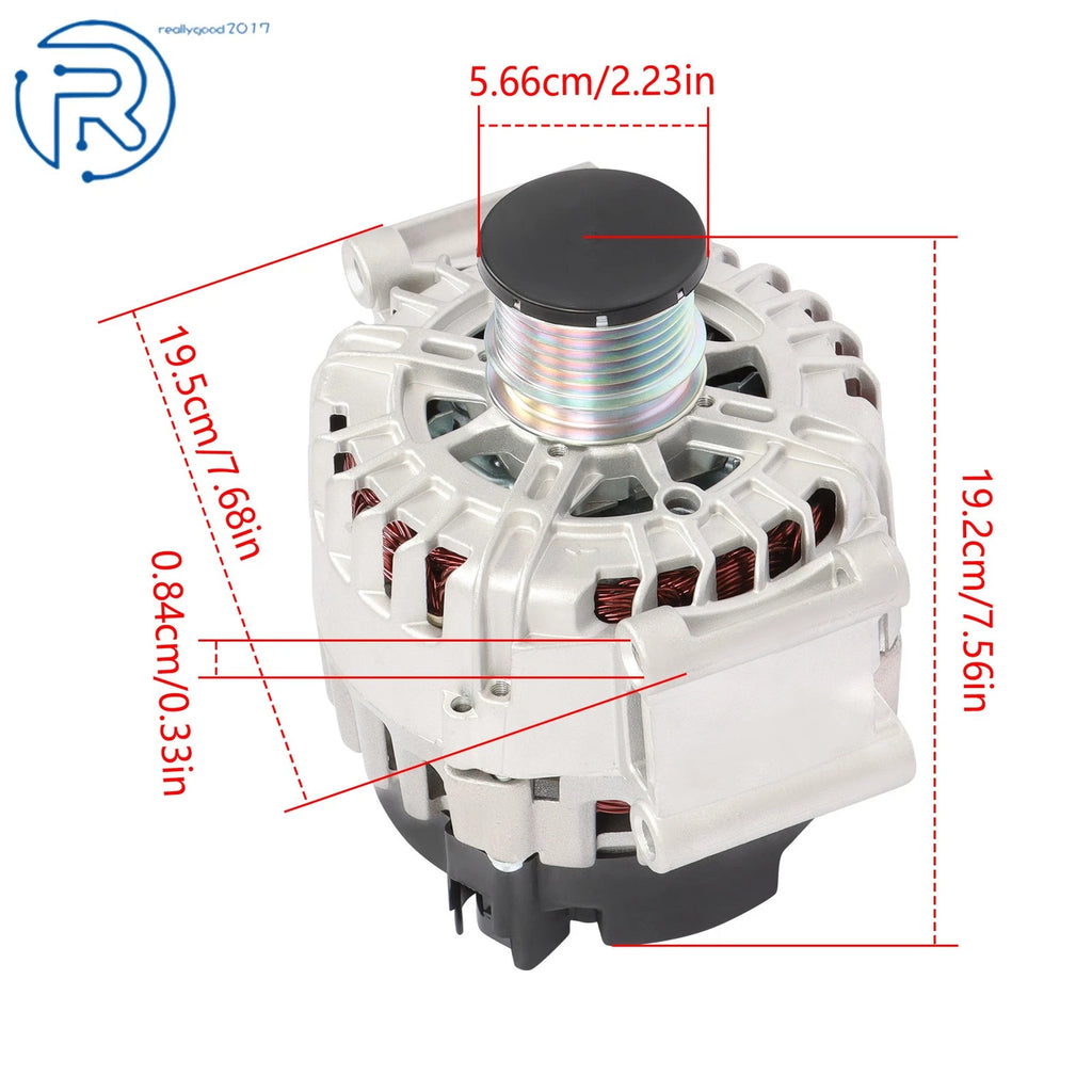 Alternator TG12C063 for Mercedes-Benz SLK250 R172 (2012–2015) L4 1.8L