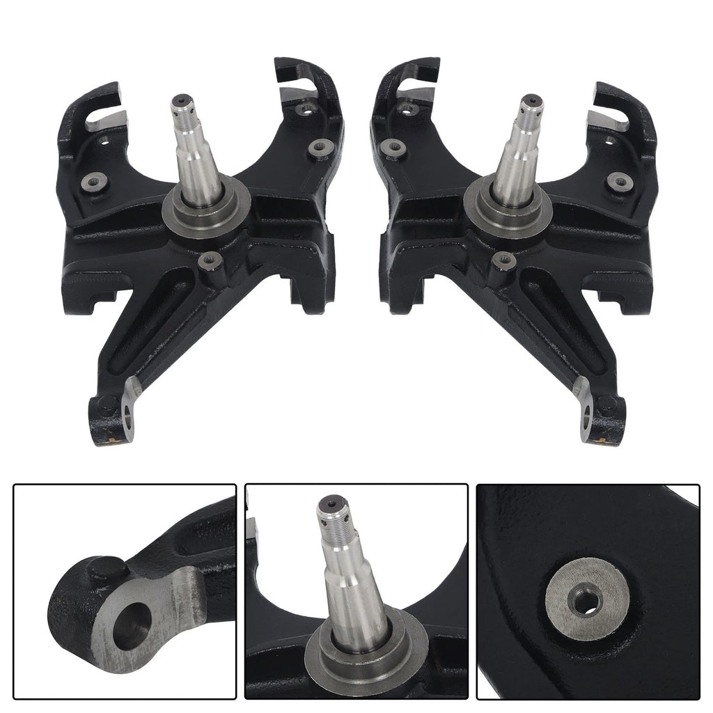 Set of 2 Drop Spindles for GMC C15/C1500 Pickup (1973–1974)