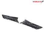 Fog Light Cover Set for Honda Odyssey (2014–2017) Black Front