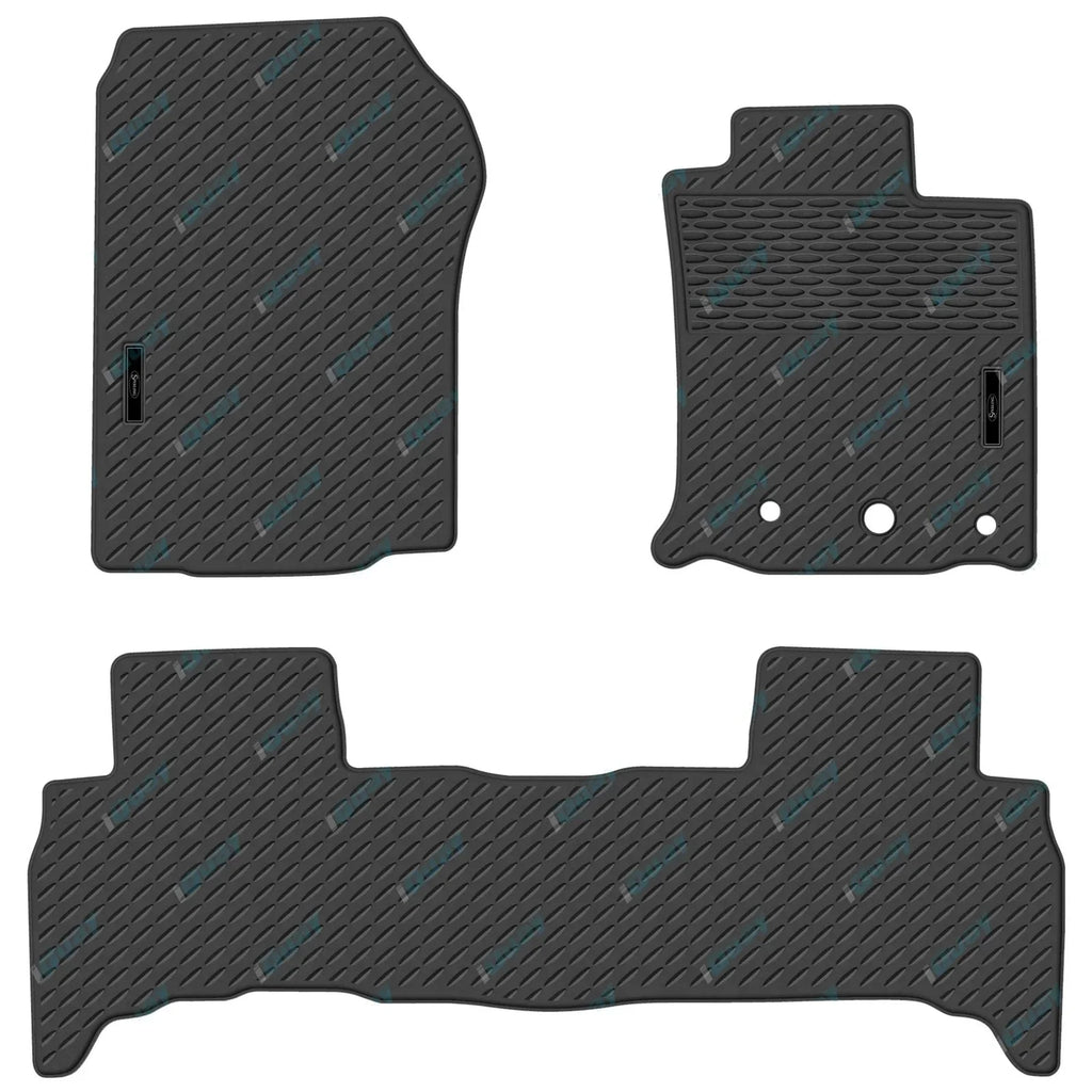 Custom Fit Moulded Rubber Car Floor Mats for Toyota Prado 150 Series