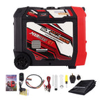 6KW Portable Generator with Telescopic Handle 120V/240V Dual Voltage