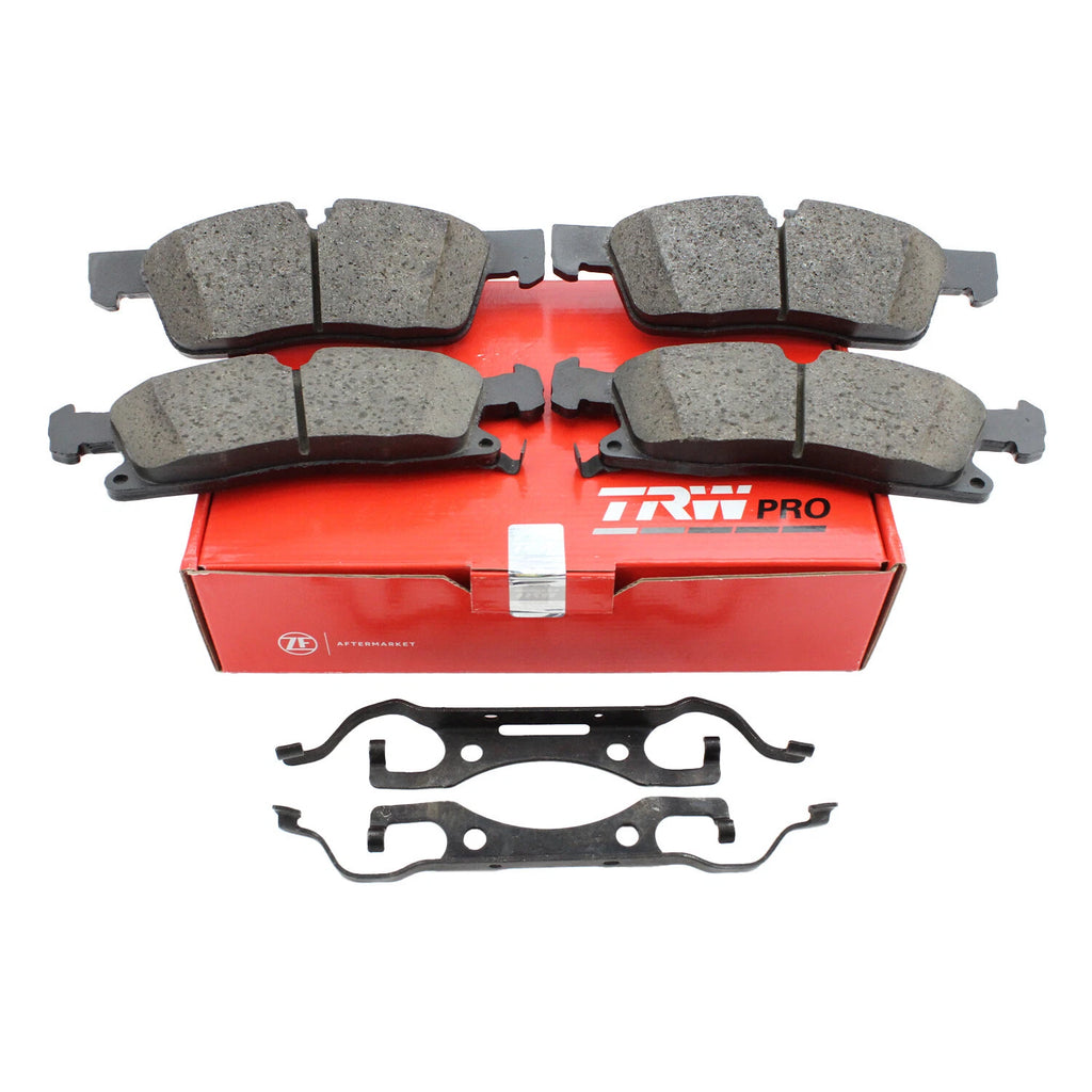 Set of 4 TRW Pro Ceramic Brake Pads for Dodge Durango, Jeep Grand Cherokee (2011–2016)