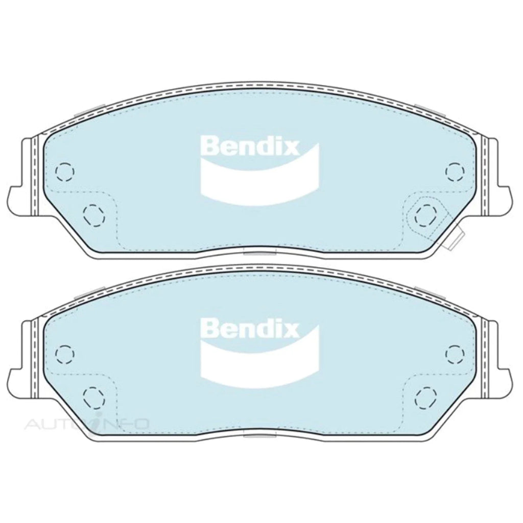 Front Disc Brake Pad Set for Toyota Aurion GSV40R GSV50R (2006–2017)