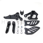 Front Rider Foot Pegs Footrest Bracket for Suzuki GSXR 600 750 (2006–2010)