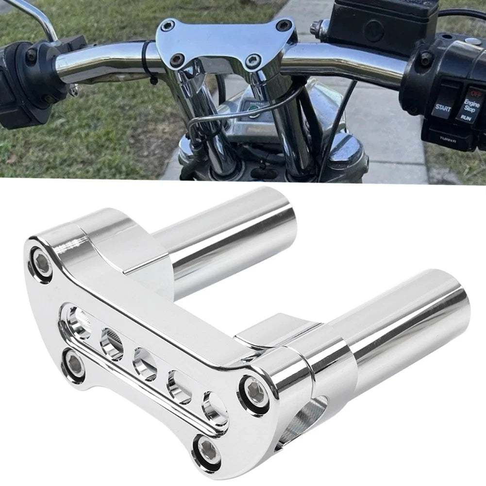 4" Handlebar Riser 1" Top Clamp for Harley Road Glide Softail (2000–2023)