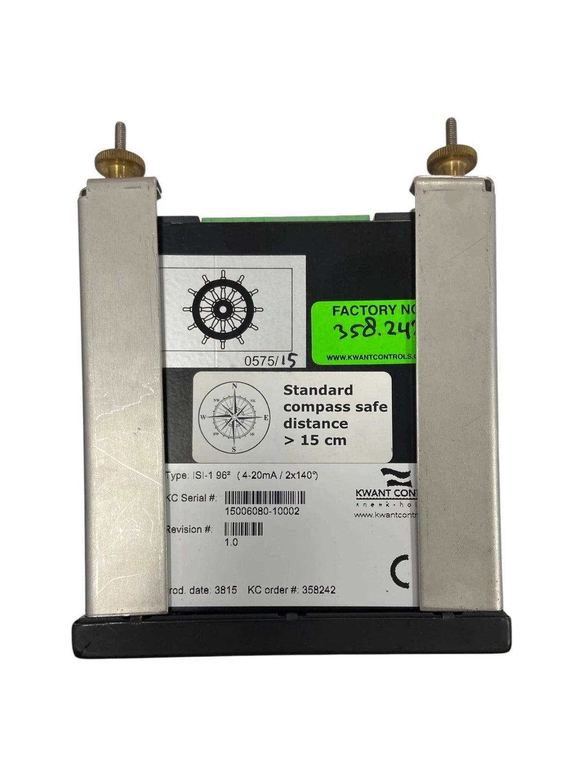 I.S.I Indicator for Kwant Controls 358.242 Sneek-Holland (0 to 500 RPM)