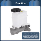 Brake Master Cylinder with Reservoir No. 585102B800 for Hyundai Santa Fe (2006–2009)