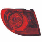 Tail Light Assembly Driver Side Replacement for Hyundai Elantra (2007–2010)